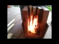 la mia "stufa razzo" - rocket stove