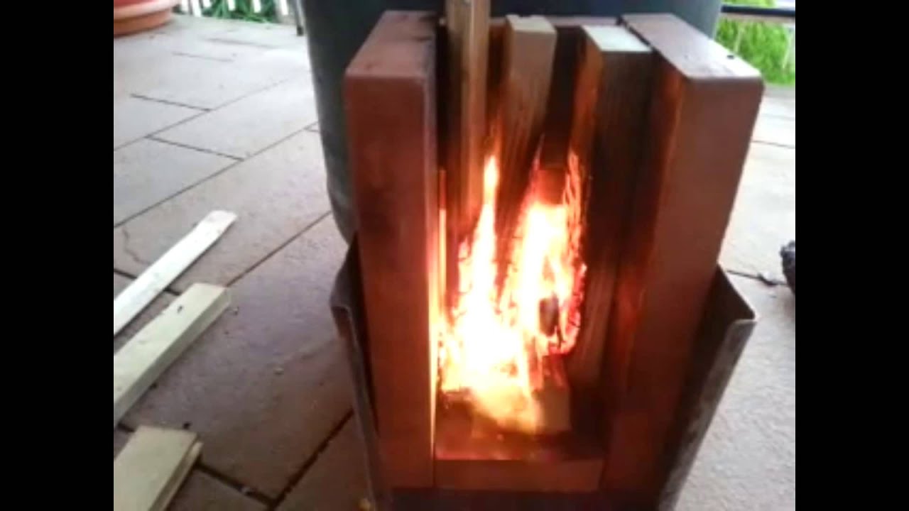 la mia stufa razzo - rocket stove 