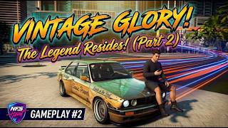 NFS Heat : Vintage Beast! 2nd Race with the Old School BMW M3 E30