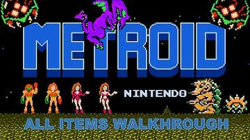 Metroid (NES) All Items Walkthrough: Part 1