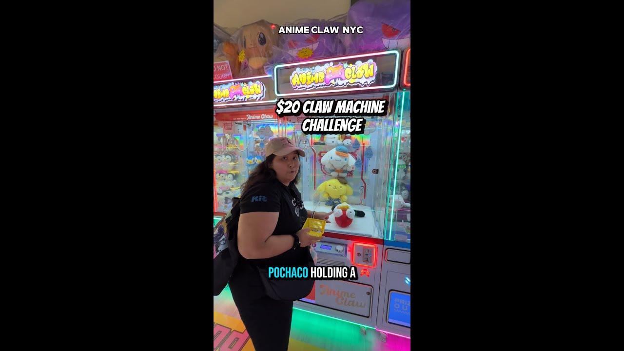 ANIME CLAW CLAW ARCADE TOUR AND PLAYS 