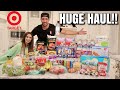 HUGE TARGET & HARMONS GROCERY HAUL! FEEDING TRIPLETS, A TODDLER, PREGNANT WIFE & HUNGRY DAD