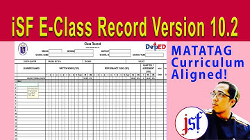 Automated E-Class Record for SY 2025-2026 | ALL GRADE LEVELS: MATATAG ALIGNED 🔥