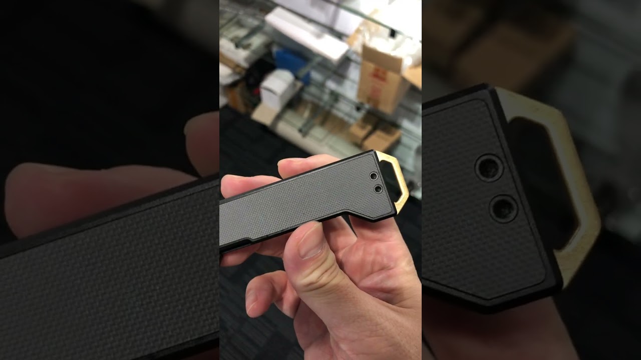 ABK Notch Folding Knife Prototype | Shieldon One-Stop OEM Manufacturing for Angry Beaver Knives