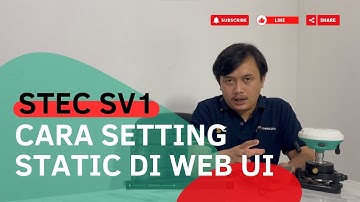 Tutorial Setting Static GPS RTK STEC SV1 Menggunakan WEB UI | Darwis Internasional Survey