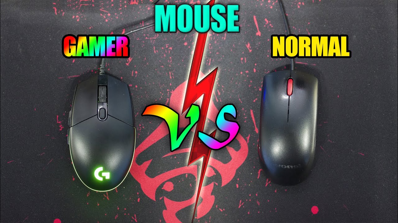 Mouse GAMER vs Mouse Normal ¿CUAL ES MEJOR? Logitech g203 YouTube