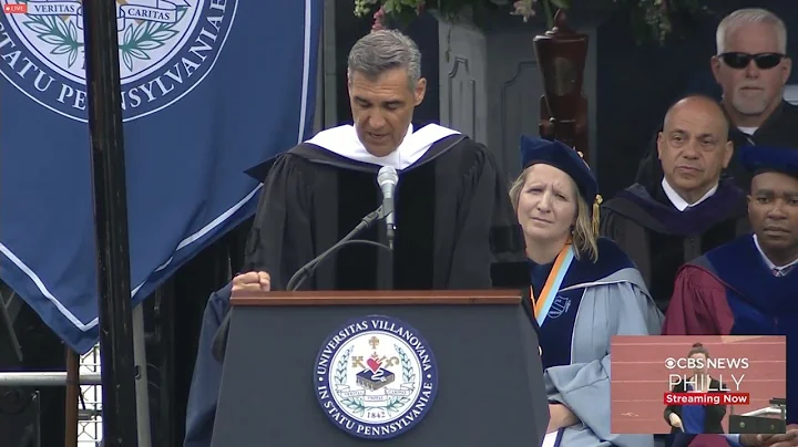 Jay Wright Speaks To Graduates At Villanova University Commencement