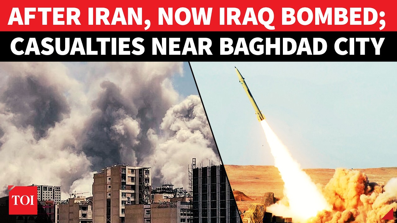 IRAQ BOMBED! Casualties Near Baghdad As Strikes Hit Fighters Linked To Iranian IRGC | WATCH