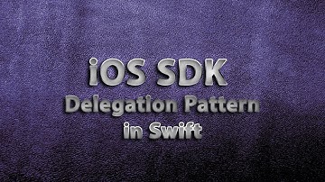 iOS SDK Delegation Pattern in Swift
