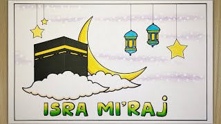 Cara membuat poster isra miraj nabi muhammad SAW