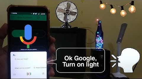 HOME AUTOMATION USING GOOGLE ASSISTANT || NodeMCU PROJECT