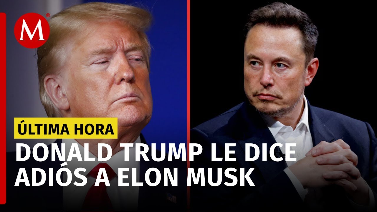 Donald Trump se despide de Elon Musk durante acto en la Casa Blanca ...