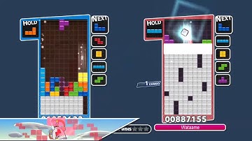 [Puyo Puyo Tetris AI] Zetris vs Wataame (19) - AI vs AI
