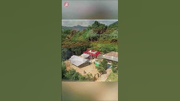 Độc đáo nhà văn hóa hình chiếc khăn piêu người Thái ở Nghệ An #shorts