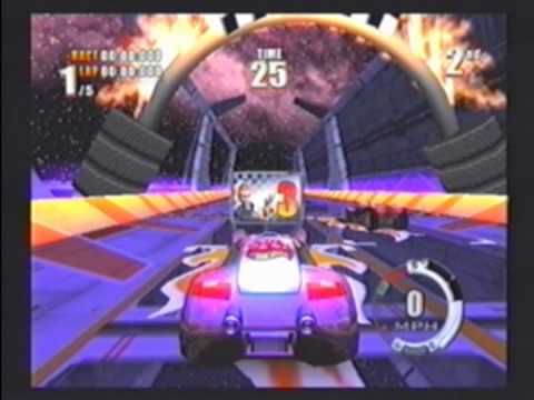 Hot Wheels: Stunt Track Challenge (PS2) Online Gameplay [8/6/12] (Video 1 of 2)