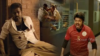 Vijay And Daniel Balaji Emotional Action Scene | @KiraakVideos