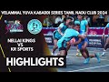 Nellai kings vs kr sports  highlights velammal yuva kabaddi series tamil nadu clubs kabbadi live