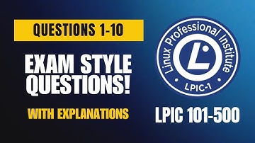 LPIC-1 (101-500) Exam-Style Practice Questions 2025 | Q1–10 (With Explanations)
