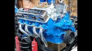 FORD 390 FE Engine Fire up! Cab Install Ford f100 (1974) Rebuild Series