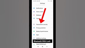 Bluetooth Lock with Unlock Device Redmi 9 Smart phone #Shorts#youtube