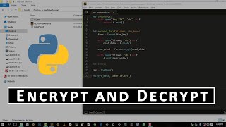 how to encrypt and decrypt data using python | beginner tutorial