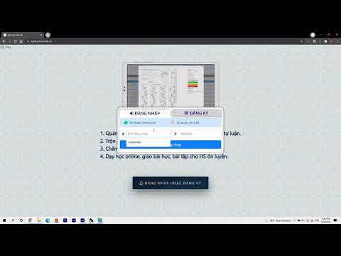 Video LopHoc 1: Hướng Dẫn đăng Nhập và Lấy DS Lớp và Học Sinh - youtube