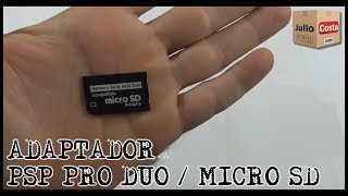 Adaptador Memory Stick Pro Duo