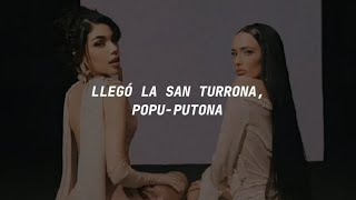 Kenia Os La Joaqui  San Turrona Remix letra