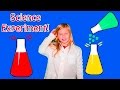 Assitant Science Experiments with Liquid Lava with Oil and Water