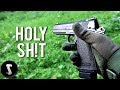 1500 rpm full auto pistol vs 7 guys in a car