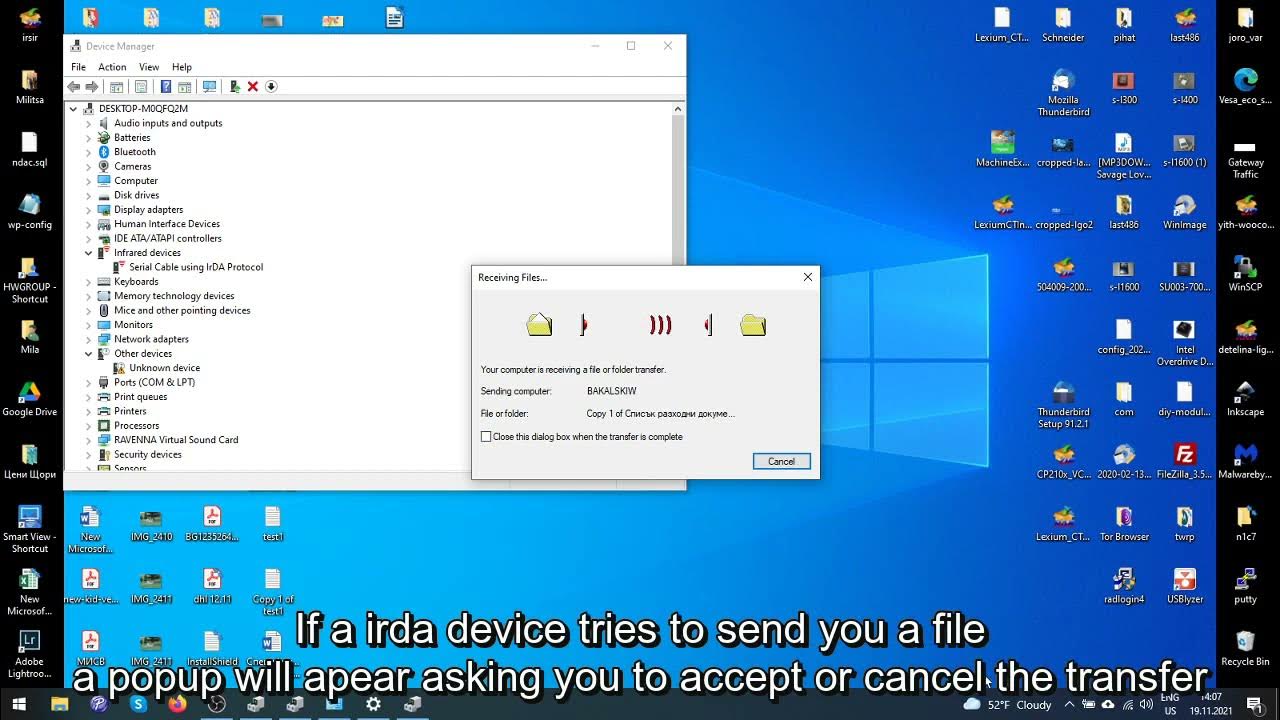 irDA in Windows 10 YouTube