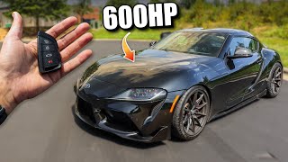 This Manual Supra RIPS! (Tuned B58's Are Nuts...)