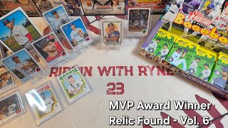 MVP Award Winner Relic Found! Topps 2022 Heritage High Number - Volume 6
