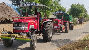 Mahindra 575 Di tractor stuck in mud Mahindra 555 Di Arjun tractor pulling| Come For Village | #CFV