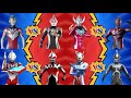 ULTRAMAN ARC VS MAX DARKNESS, ORB STRIUM GALAXY VS GEED DARK, RIBUT VS EVIL COSMOS, ZERO #ウルトラマン