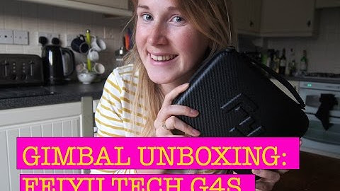 MY GIMBAL BROKE || New Feiyu Tech G4S unboxing