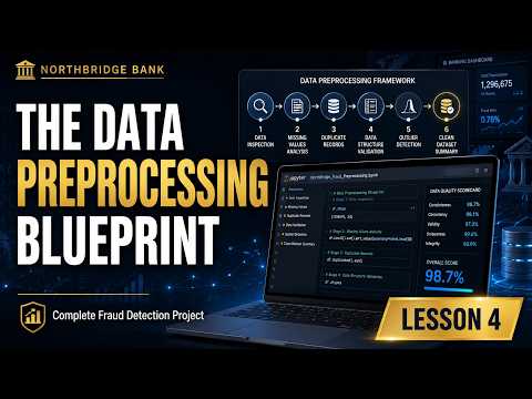The Data Preprocessing Blueprint | Bank Fraud Detection with Python | NorthBridge Bank Project #4