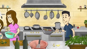 Cooking Animation Made in Procreate & LumaFusion