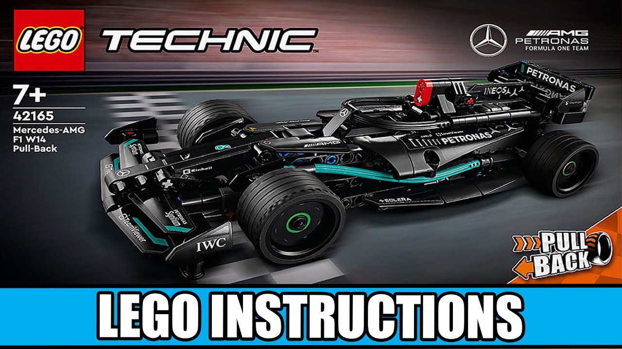 Technic - Licensed - 42165 - Mercedes-AMG F1 W14 Pull-Back LEGO instructions
