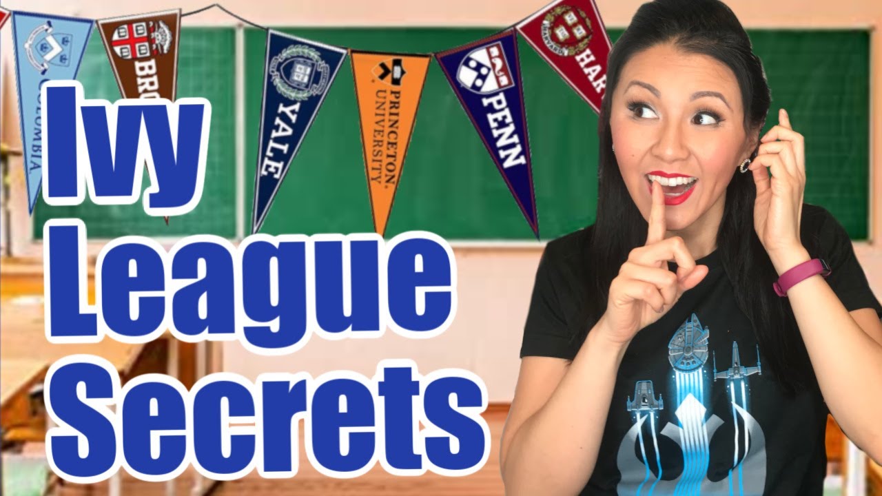 College App Series: How to get into an Ivy League by an Ivy Alum - Pro ...