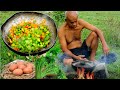 Cooking Lasia Spinosa With Chicken Eggs Super Delicious Primitive Recipe Primitive Food Style Cooking Lasia Spinosa With Chicken Eggs Super Delicious Primitive Recipe Primitive Food Style