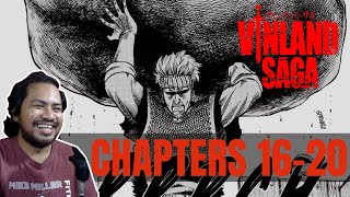VINLAND SAGA Manga Chapters 16-20 [REACTION/READTHROUGH]