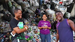 She Left America To Nigeria To Collect Waste Plastic From Gutters!