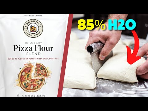 85% Hydration with King Arthur Pizza Flour