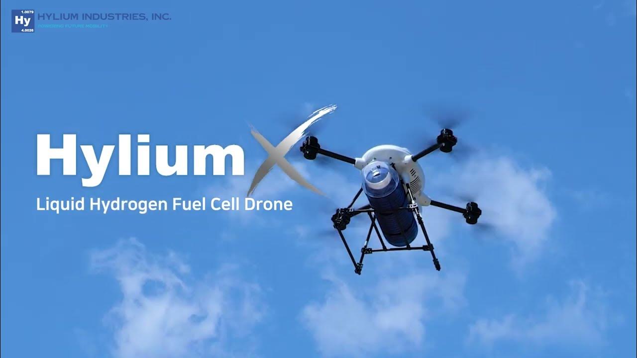 HyliumX Hylium Industries Liquid Hydrogen Fuel Cell Drone YouTube