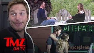 Chris Pratt Kisses A Schwarzenegger! | TMZ TV