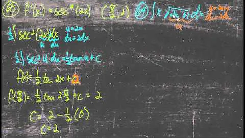4.5: Integration by substitution (Sample Problems)