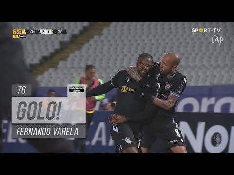 Goal | Golo Fernando Varela: Casa Pia AC (2)-1 Paços de Ferreira (Liga 22/23 #23)