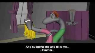 Disco Worms - Playblast Animation Seq 1060