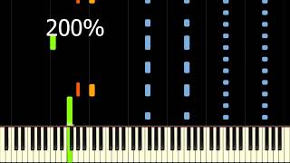 Download Lagu rush F but it gets faster every 5 seconds MP3